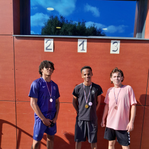 CROSS podium 3e gars