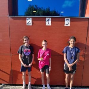 CROSS podium 4e filles